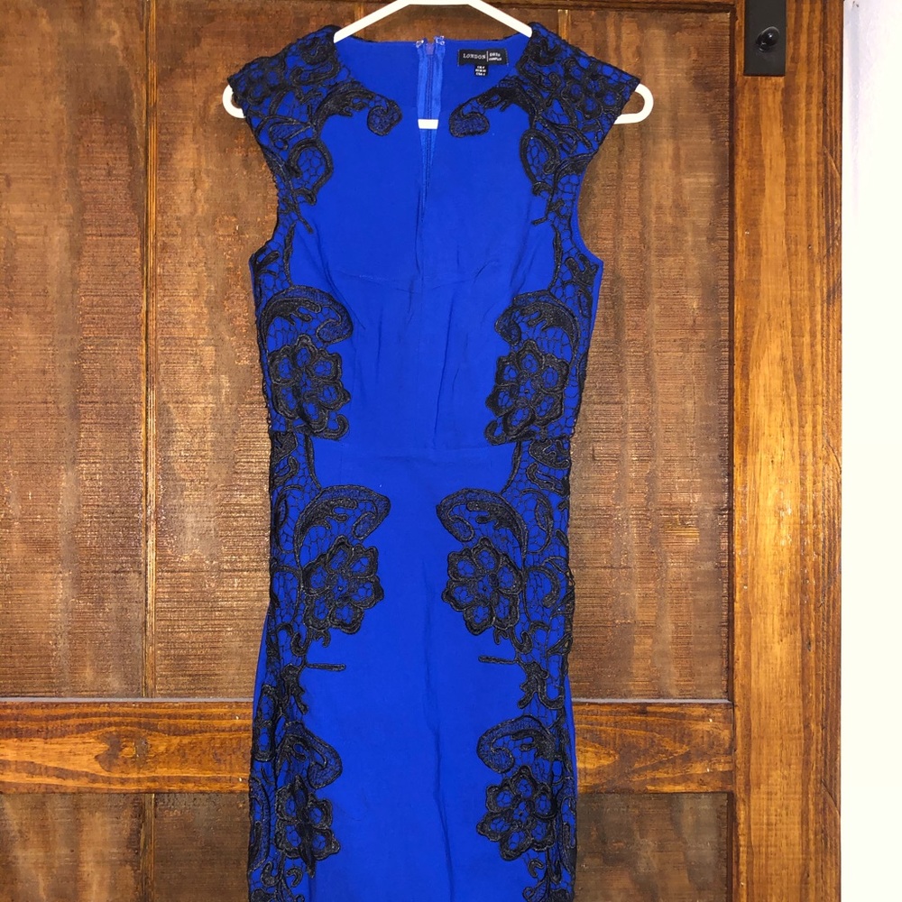 London Dress Company Blue Dress